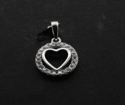 Wilhelm M&uuml;ller Halsschmuck Ref.-Nr.: 757347019 925/- Silber, Rhodiniert 21 Zirkonia  Wei&szlig; 