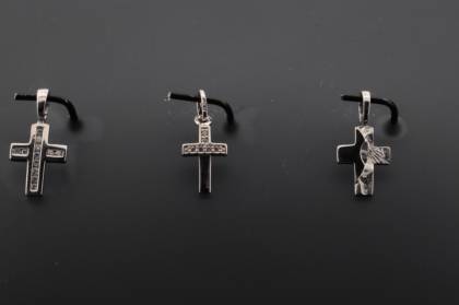 Wilhelm M&uuml;ller Halsschmuck Ref.-Nr.: 760437019 925/- Silber, Rhodiniert Zirkonia  Wei&szlig; 