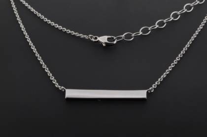 Wilhelm M&uuml;ller Halsschmuck Ref.-Nr.: 766115019 925/- Silber, Rhodiniert