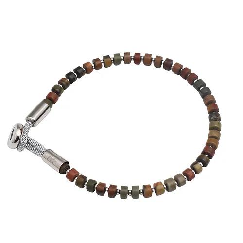 Across Armband Ref.-Nr.: ABS06MSS Edelstahl L&auml;nge 19cm
