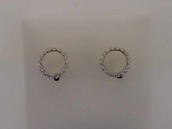 Max Fr&ouml;hlich Ohrschmuck Ref.-Nr.: 24-440 333/- Gold, gelb Zirkonia  Wei&szlig; 