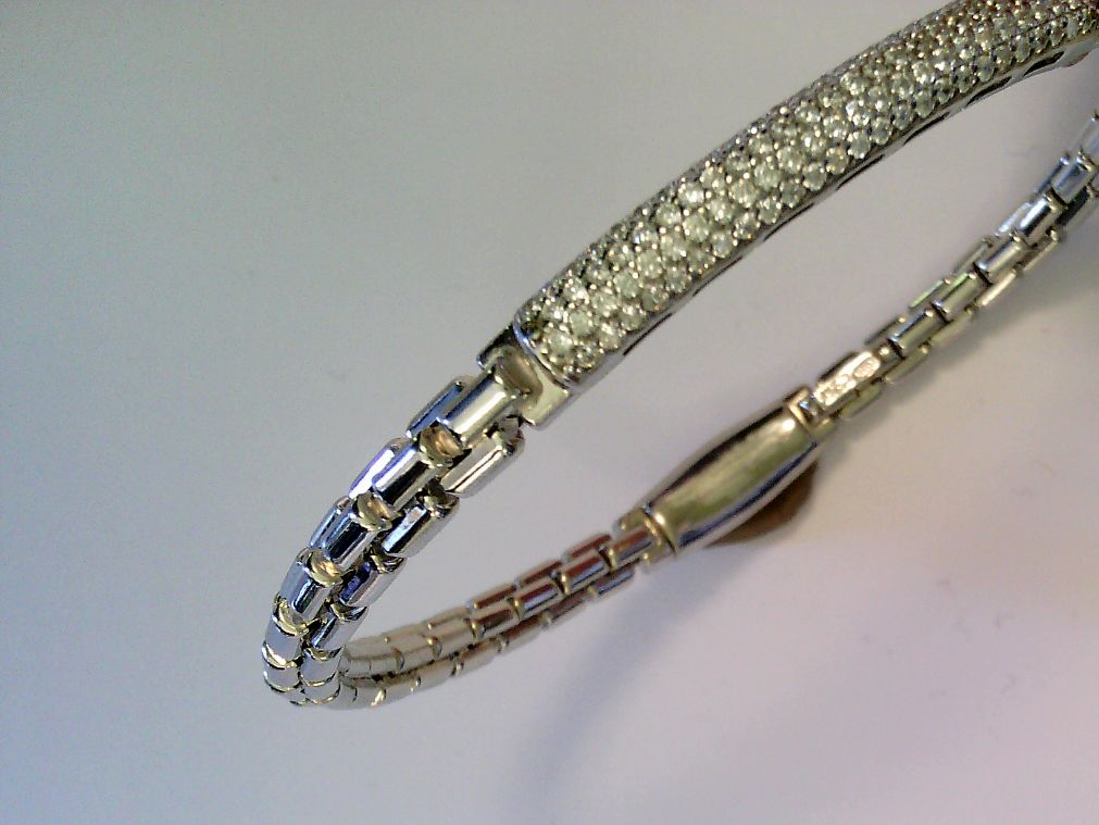 Engelkemper Armband Ref.-Nr.: 5-214823-001 925/- Silber, Rhodiniert Zirkonia  Wei&szlig; 