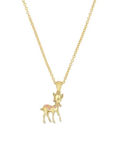 Lilliefee Halsschmuck Ref.-Nr.: 2038748 925/- Silber, gelb L&auml;nge 36+2 cm