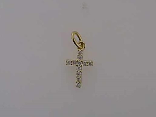 Max Fr&ouml;hlich Halsschmuck Ref.-Nr.: 131/194680 585/- Gold, gelb 11 Diamant Wesselton  Weiss kleine Einschl&uuml;sse Brillantschliff 0,10ct. 