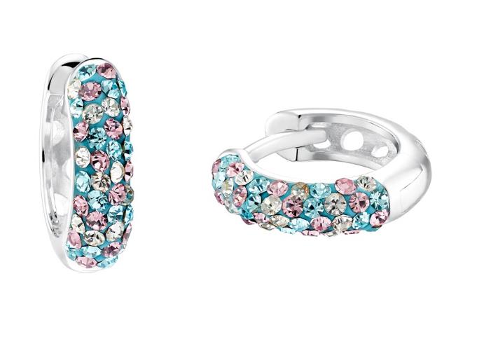 Lilliefee Ohrschmuck Ref.-Nr.: 2034001 925/- Silber, Rhodiniert Zirkonia  multicolor 