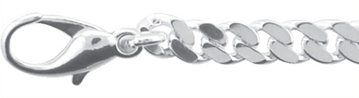 Max Fr&ouml;hlich Halsschmuck Ref.-Nr.: F17116/50 825/- Silber L&auml;nge 50 cm