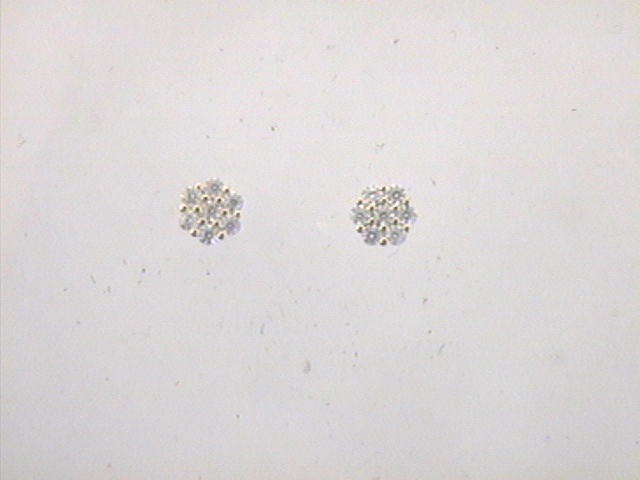 Max Fr&ouml;hlich Ohrschmuck Ref.-Nr.: OS 187987 925/- Silber, gelb Zirkonia  Wei&szlig; 
