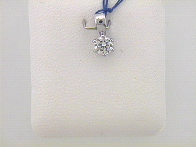 Max Fr&ouml;hlich Halsschmuck Ref.-Nr.: AN 166178 925/- Silber, Rhodiniert Zirkonia  Wei&szlig; rund 