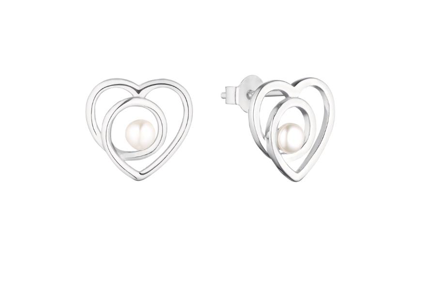 S. Oliver s.Oliver Ohrschmuck Ref.-Nr.: 20337822 925/- Silber, Rhodiniert 2 S&uuml;&szlig;wasser Zuchtperle