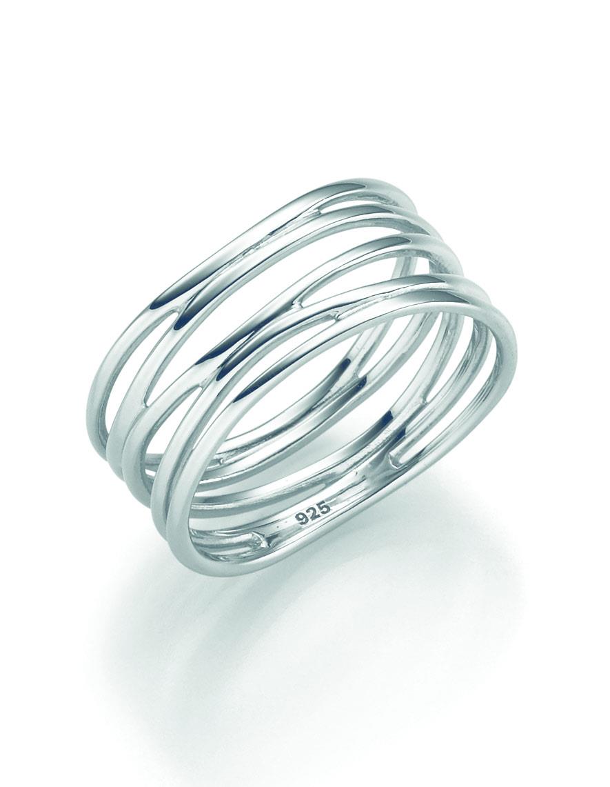 Max Fr&ouml;hlich Ringe Ref.-Nr.: 23-221 925/- Silber, Rhodiniert Ringgr&ouml;&szlig;e 60
