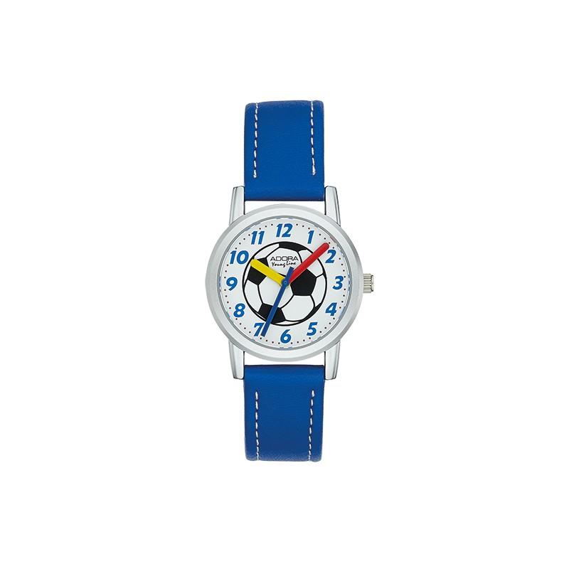 Adora Youngline Kinderuhren Ziffernblatt: Hell Index  Leder Quartz 50 Meter Ref.-Nr.: AY4498
