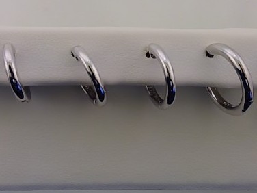 Max Fr&ouml;hlich Ohrschmuck Ref.-Nr.: 216/196388 925/- Silber, Rhodiniert