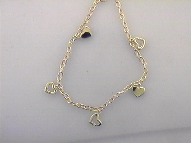 Max Fr&ouml;hlich Armband Ref.-Nr.: 25-370 925/- Silber, gelb Zirkonia  Wei&szlig;  L&auml;nge 19 cm