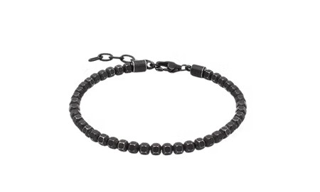 Across Armband Ref.-Nr.: AB16BK Edelstahl, schwarz L&auml;nge 20+3 cm