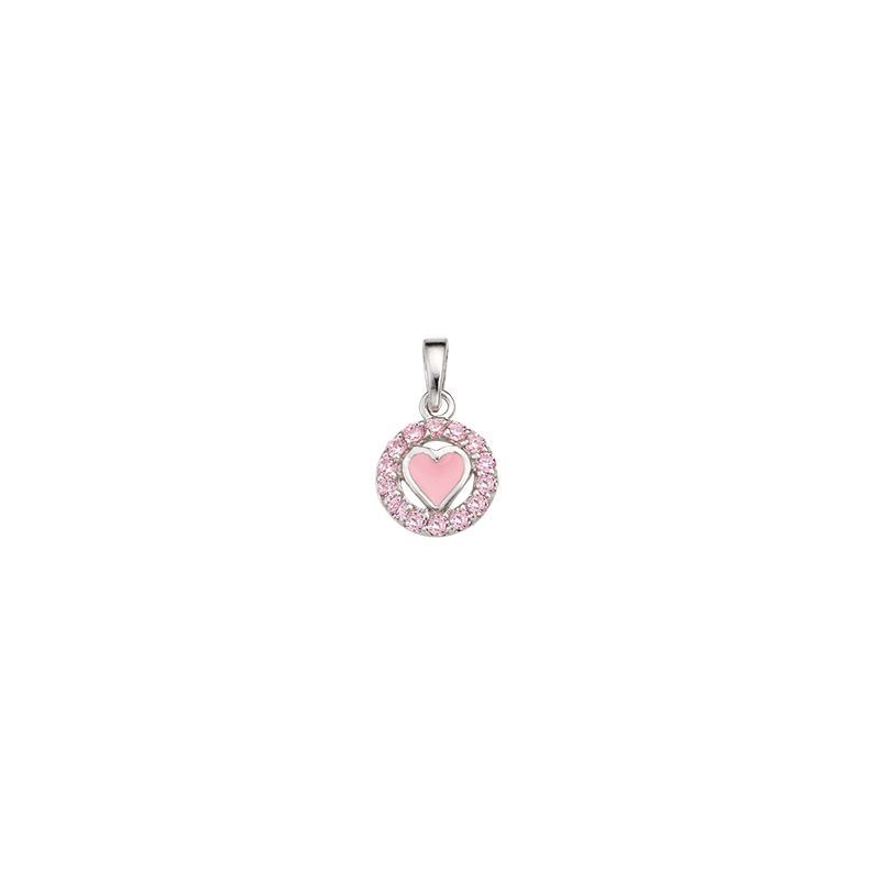 Engelkemper Halsschmuck Ref.-Nr.: 5-215222-001 925/- Silber, Rhodiniert Zirkonia  Rosa 