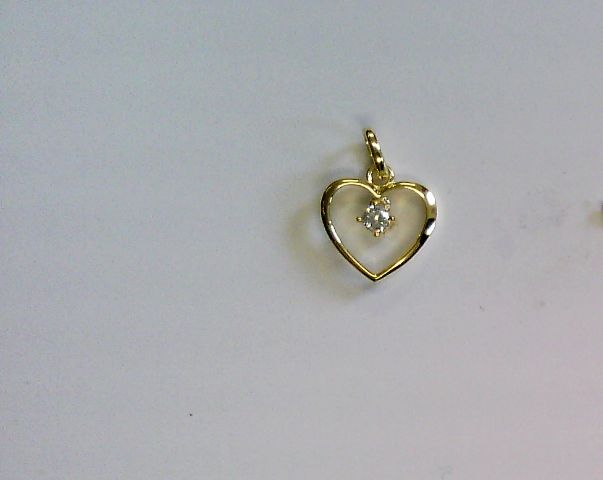 Engelkemper Halsschmuck Ref.-Nr.: 6-212822-001 333/- Gold, gelb Zirkonia  Wei&szlig; 
