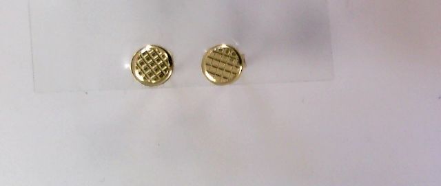 Ref.-Nr.: 6-213265-001 Ohrstecker 333 gelb pol/diam.