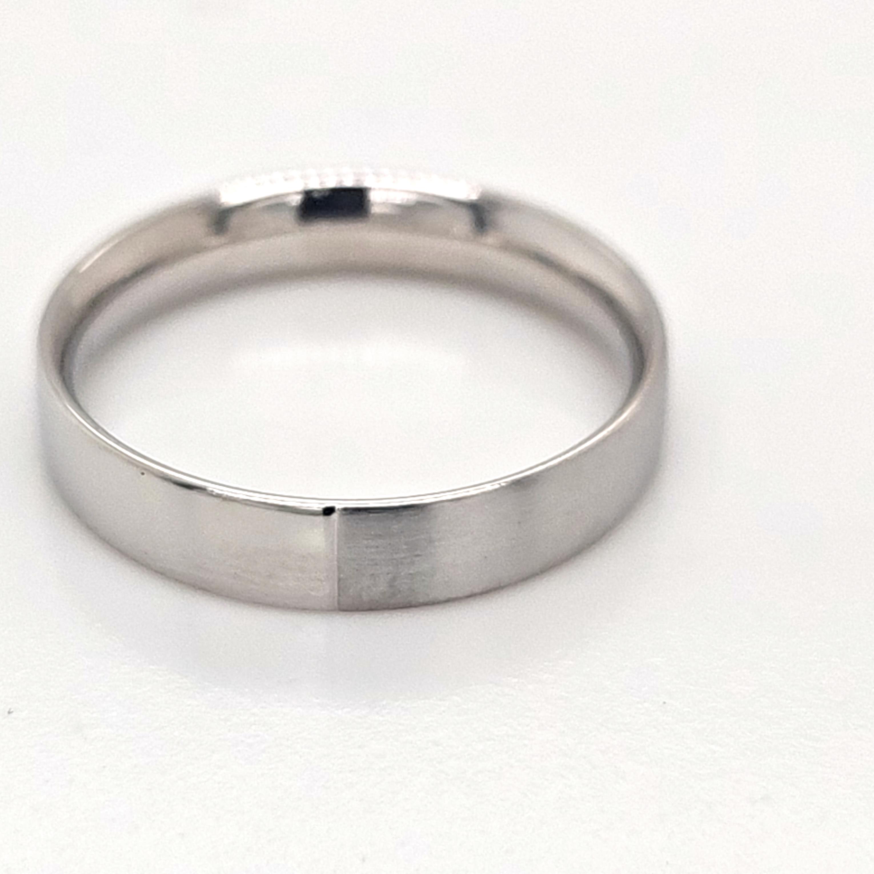 Saint Maurice Ringe Ref.-Nr.: 4682111-8 925/rh/- Platin, wei&szlig; Ringgr&ouml;&szlig;e 56