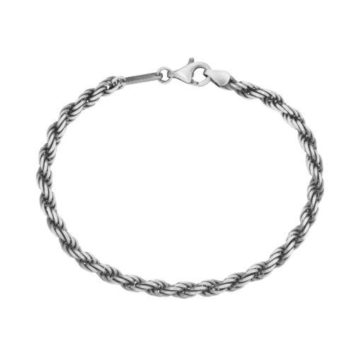Giorgio Martello Armband Ref.-Nr.: 206529210 925/- Silber, Rhodiniert L&auml;nge 21cm