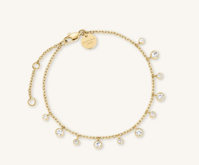 ROSEFIELD Armband Ref.-Nr.: JBDCG-J1022 Edelstahl, gelb L&auml;nge 19cm