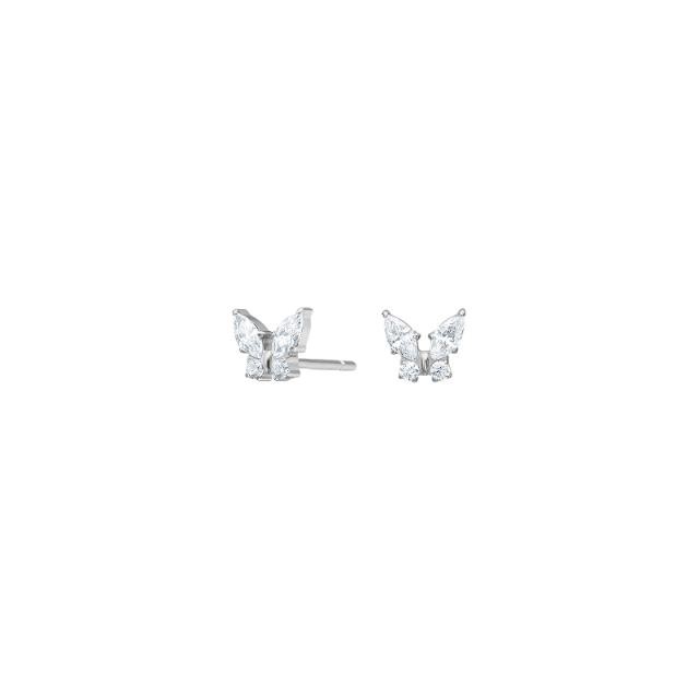 Nordahl Ohrschmuck Ref.-Nr.: 30150183700 Titan Zirkonia  Wei&szlig; 