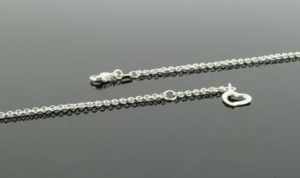 Wilhelm M&uuml;ller Sonstige Ref.-Nr.: 753081019 925/- Silber, Rhodiniert  L&auml;nge 24+2 cm