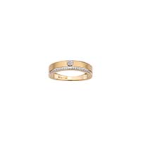 Engelkemper Ringe Ref.-Nr.: 6-213593-001 585/- Gold, gelb  Diamant Wesselton  Weiss kleine Einschl&uuml;sse Brillantschliff 0,09ct.  Ringgr&ouml;&szlig;e 56