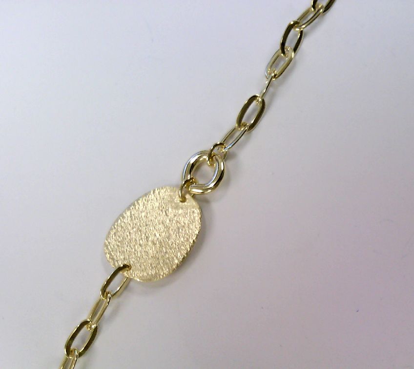 Engelkemper Armband Ref.-Nr.: 5-215371-001 925/- Silber, gelb  L&auml;nge 18cm