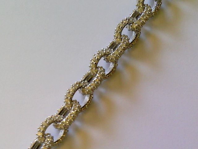 Engelkemper Armband Ref.-Nr.: 5-215600-001 925/- Silber, Rhodiniert  Zirkonia  Wei&szlig;  L&auml;nge 19cm