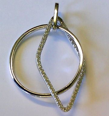Engelkemper Halsschmuck Ref.-Nr.: 5-216094-001 925/- Silber, Rhodiniert  Zirkonia  Wei&szlig; 