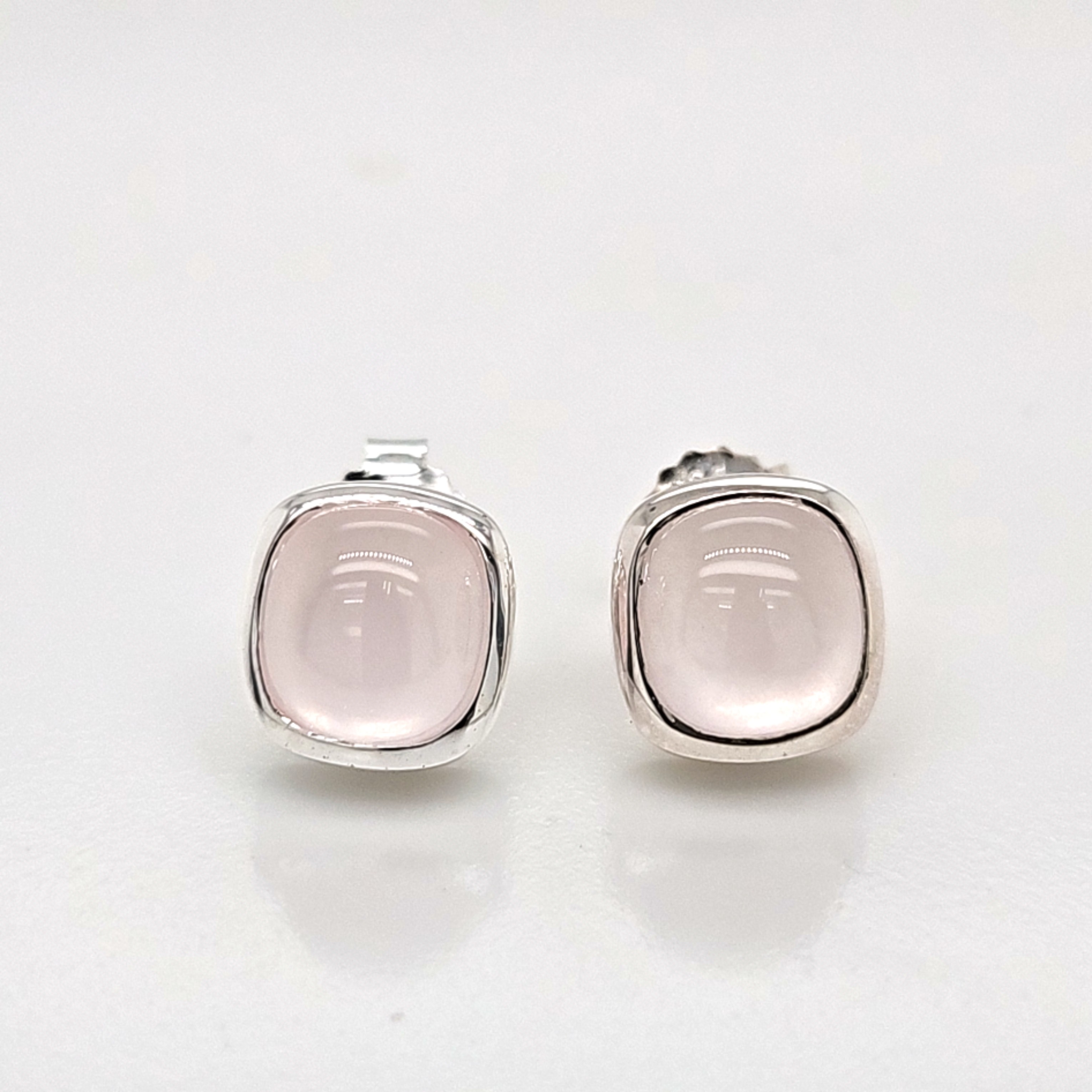 Linkenheil Ohrschmuck Ref.-Nr.: 20136-3947 925/- Silber  2 Rosenquartz Rosa 