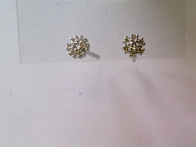 Engelkemper Ohrschmuck Ref.-Nr.: 6-213394-001 585/- Gold, gelb  Diamant Wesselton  Weiss kleine Einschl&uuml;sse Brillantschliff 0,13ct. 