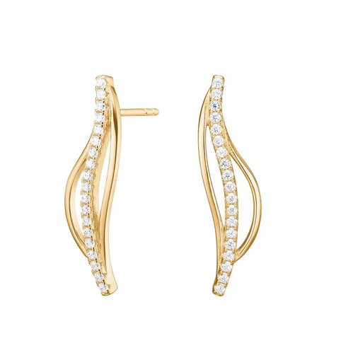 Nordahl Ohrschmuck Ref.-Nr.: 30454525900 925/- Silber, gelb  Zirkonia  Wei&szlig; 