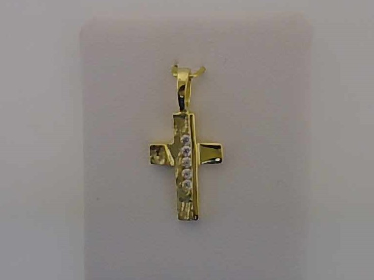 Max Fr&ouml;hlich Halsschmuck Ref.-Nr.: 88/193888 925/- Silber, gelb  Zirkonia  Wei&szlig; 