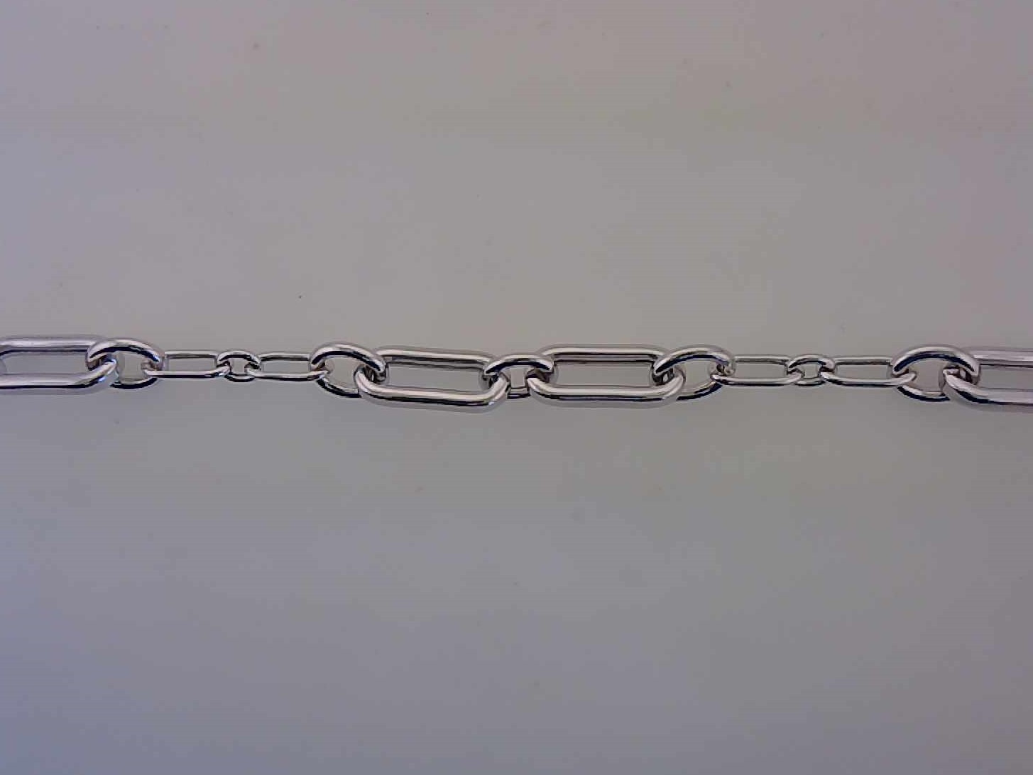 Max Fr&ouml;hlich Halsschmuck Ref.-Nr.: 395/194452/50 925/- Silber, Rhodiniert  L&auml;nge 50cm