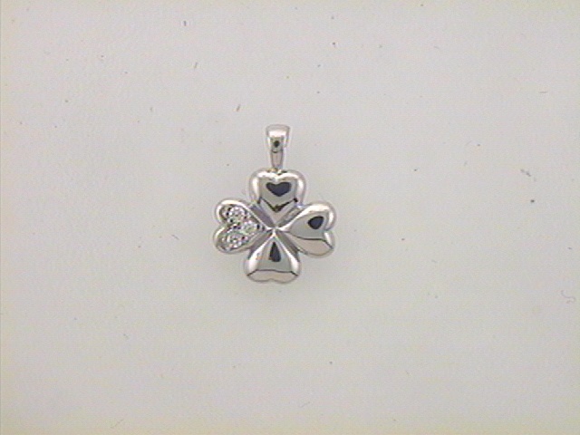 Max Fr&ouml;hlich Halsschmuck Ref.-Nr.: AN 167518 925/- Silber, Rhodiniert  Zirkonia  Wei&szlig; 