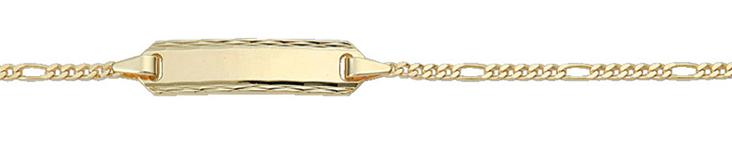 Max Fr&ouml;hlich Armband Ref.-Nr.: ID06410/14 333/- Gold, gelb  L&auml;nge 14cm