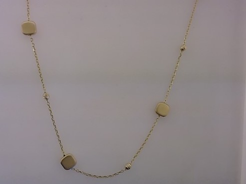 Max Fr&ouml;hlich Mio Fallegro Halsschmuck Ref.-Nr.: mf2538 585/- Gold, gelb  L&auml;nge 42+3 cm
