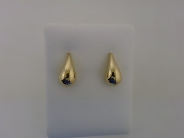 Max Fr&ouml;hlich Mio Fallegro Ohrschmuck Ref.-Nr.: mf2502 585/- Glas, gelb 