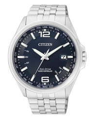 Die Citizen Herren Uhr Global Funkuhr/ Solar H 145, Modellnummer CB0010-88L, bietet elegante Pr&auml;zision und Funktionalit&auml;t. Eigenschaften: Runder Edelstahlgeh&auml;use, blaues Zifferblatt mit Streifen-Index, analoges Display mit Datumsanzeige, Solar-Uhrwerk, Saphirglas, wasserdicht bis 100 Meter. Ideal f&uuml;r den t&auml;glichen Gebrauch oder gesch&auml;ftliche Anl&auml;sse, hebt sie jedes Outfit stilvoll hervor.