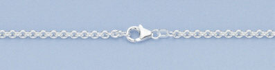 Ketten Ref.-Nr.: 8860/60 925/- Silber, wei&szlig; L&auml;nge 60cm