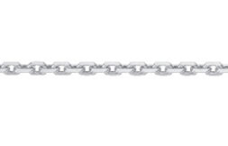 Max Fr&ouml;hlich Ketten Ref.-Nr.: 7160/38 925/- Silber, Rhodiniert L&auml;nge 38cm