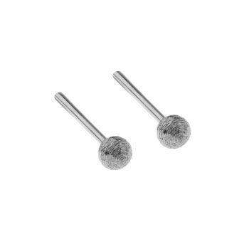 Ernstes Design Ohrringe Ref.-Nr.: E390 Edelstahl, anthrazit