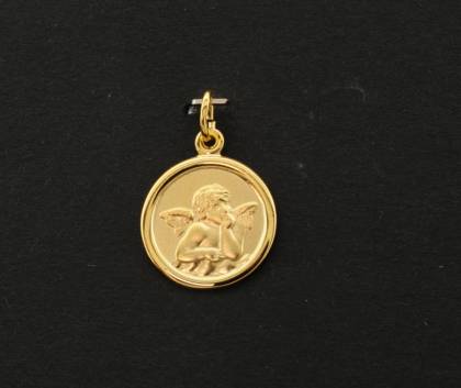 Dieser Anh&auml;nger Schutzengel aus 333/- Gold mit der Modellnummer 645952019 besticht durch sein edles Design. Mit einem Gewicht von 1,2 g und einer Gr&ouml;&szlig;e von 14 mm ist er ein eleganter Begleiter. Tragen Sie ihn an einer Kette Ihrer Wahl, um Ihrem Look eine dezente und stilvolle Note zu verleihen. Perfekt als pers&ouml;nliches Schmuckst&uuml;ck oder Geschenk.