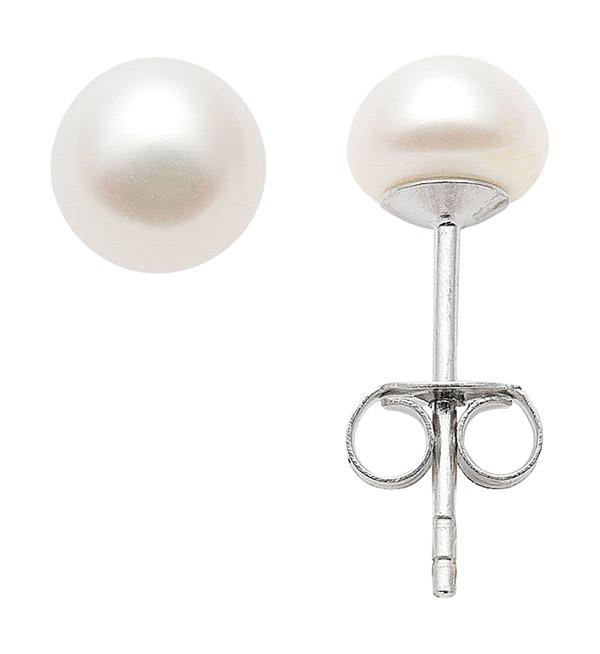 Dieser Perlohrstecker, Modellnummer OS 114461, besteht aus 925er Sterlingsilber und hat eine elegante wei&szlig;e Farbe. Er wiegt 0,37 Gramm und geh&ouml;rt zur Kategorie der Ohrstecker. Tragen Sie ihn solo oder kombinieren Sie ihn mit anderen silbernen Schmuckst&uuml;cken f&uuml;r einen stilvollen, zeitlosen Look. Perfekt f&uuml;r Alltag und besondere Anl&auml;sse.