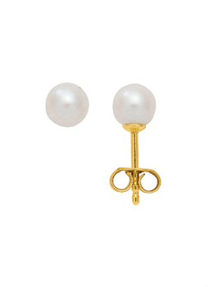 Max Fr&ouml;hlich Ohrschmuck Ref.-Nr.: OS 131478 333/- Gold, gold 2 S&uuml;&szlig;wasser Zuchtperle 6,0-6,5 mm Wei&szlig; Rund