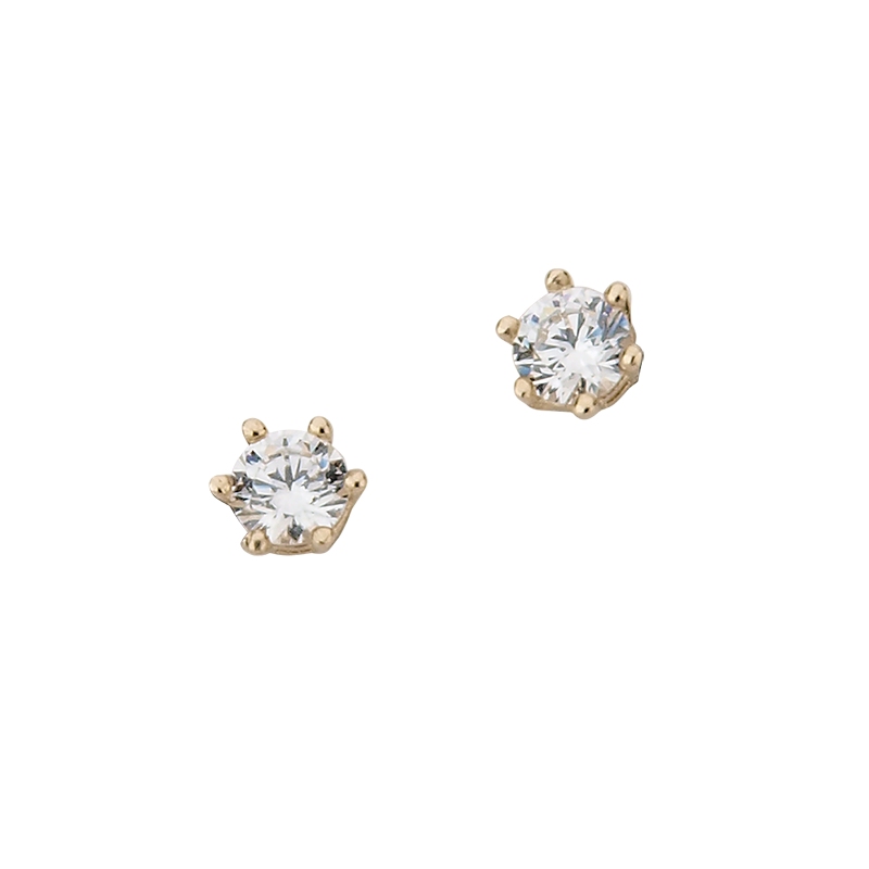 Entdecken Sie die Ohrstecker 585 Gelb Zirkonia, Modellnummer 6-212462-001. Diese eleganten Schmuckst&uuml;cke sind aus 14-kar&auml;tigem Gelbgold gefertigt und mit zwei funkelnden, wei&szlig;en Zirkoniasteinen verziert. Perfekt f&uuml;r den t&auml;glichen Gebrauch oder besondere Anl&auml;sse. Tragen Sie sie allein f&uuml;r einen dezenten Look oder kombinieren Sie sie mit anderen Gelbgold-Accessoires f&uuml;r einen glamour&ouml;sen Auftritt.