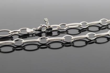 Wilhelm M&uuml;ller Halsschmuck Ref.-Nr.: 766083019 925/- Silber, Rhodiniert L&auml;nge 45 cm