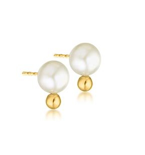 LECARRE Schmuck Ohrschmuck Ref.-Nr.: GB206OA.00 750/- Gold, gelb 2 Zuchtperle 6,0-6,5 mm