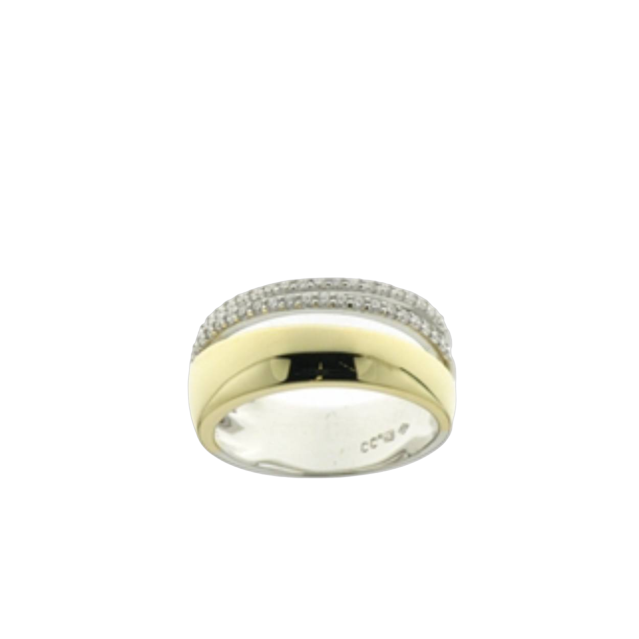 Naiomy Gold Ring goud 18k briljant